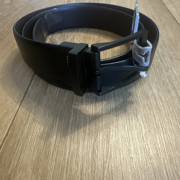 Perry Ellis Portfolio Men's Reversible Belt Brown/Black Adjustable Size 34 - Picture 1 of 4